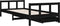 vidaXL - Kinderbedframe - met - lades - 90x200 - cm - massief - grenenhout - zwart