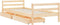 vidaXL - Kinderbedframe - met - lades - 90x200 - cm - massief - grenenhout