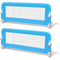 vidaXL Kinderbedhekjes 2 st 102x42 cm blauw