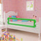 vidaXL Kinderbedhekjes 2 st 150x42 cm groen