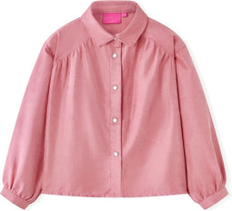 vidaXL-Kinderblouse-met-lantaarnmouwen-92-oudroze