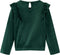 vidaXL-Kinderblouse-met-ruches-116-donkergroen