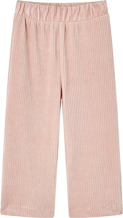 vidaXL-Kinderbroek-128-ribfluweel-Lichtroze