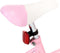vidaXL - Kinderfiets - met - voordrager - 14 - inch - wit - en - roze