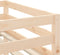 vidaXL - Kinderhoogslaper - met - ladder - 80x200 - cm - massief - grenenhout