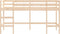 vidaXL - Kinderhoogslaper - met - ladder - 90x190 - cm - massief - grenenhout