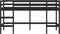 vidaXL - Kinderhoogslaper - met - ladder - 90x190 - cm - massief - grenenhout - zwart