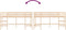 vidaXL - Kinderhoogslaper - met - ladder - 90x200 - cm - massief - grenenhout