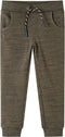 vidaXL-Kinderjoggingbroek-128-gemêleerd-donker-kaki