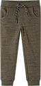 vidaXL-Kinderjoggingbroek-140-gemêleerd-donker-kaki
