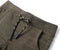 vidaXL-Kinderjoggingbroek-92-gemêleerd-donker-kaki