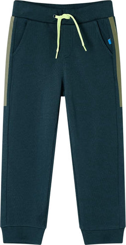 vidaXL-Kinderjoggingbroek-met-trekkoord-92-mosgroen