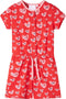 vidaXL-Kinderjumpsuit-hartjesprint-116-rood