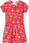 vidaXL-Kinderjumpsuit-hartjesprint-92-rood