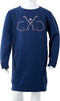 vidaXL-Kinderjurk-140-marineblauw