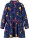 vidaXL-Kinderjurk-lange-mouwen-en-trekkoord-140-marineblauw