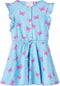 vidaXL-Kinderjurk-met-knopen-zonder-mouwen-104-blauw