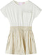 vidaXL-Kinderjurk-met-korte-mouwen-104-ecru