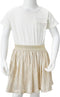 vidaXL-Kinderjurk-met-korte-mouwen-104-ecru