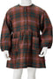 vidaXL-Kinderjurk-met-lange-mouwen-104-cognackleurig