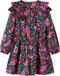 vidaXL-Kinderjurk-met-lange-mouwen-104-felroze