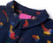 vidaXL-Kinderjurk-met-lange-mouwen-104-marineblauw