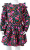 vidaXL-Kinderjurk-met-lange-mouwen-116-felroze