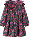 vidaXL-Kinderjurk-met-lange-mouwen-116-felroze