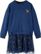 vidaXL-Kinderjurk-met-lange-mouwen-116-marineblauw