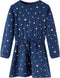 vidaXL-Kinderjurk-met-lange-mouwen-116-marineblauw