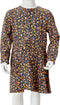 vidaXL-Kinderjurk-met-lange-mouwen-116-marineblauw