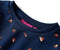 vidaXL-Kinderjurk-met-lange-mouwen-128-marineblauw