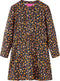 vidaXL-Kinderjurk-met-lange-mouwen-140-marineblauw