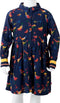 vidaXL-Kinderjurk-met-lange-mouwen-140-marineblauw