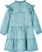 vidaXL-Kinderjurk-met-lange-mouwen-92-blauw