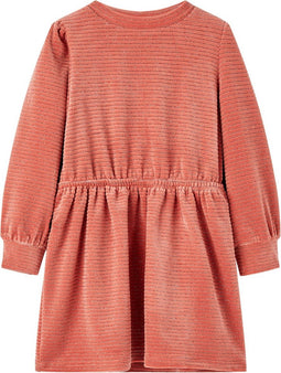 vidaXL-Kinderjurk-met-lange-mouwen-92-middelroze