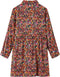 vidaXL-Kinderjurk-met-lange-mouwen-bloemenprint-104-meerkleurig