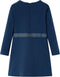 vidaXL-Kinderjurk-met-lange-mouwen-hertenprint-128-marineblauw