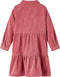 vidaXL-Kinderjurk-met-lange-mouwen-ribfluweel-128-oudroze