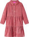 vidaXL-Kinderjurk-met-lange-mouwen-ribfluweel-140-oudroze