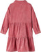 vidaXL-Kinderjurk-met-lange-mouwen-ribfluweel-92-oudroze