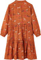 vidaXL-Kinderjurk-met-paardenprint-128-cognackleurig