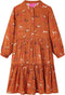 vidaXL-Kinderjurk-met-paardenprint-140-cognackleurig