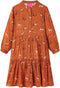 vidaXL-Kinderjurk-met-paardenprint-92-cognackleurig