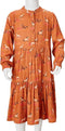 vidaXL-Kinderjurk-met-paardenprint-92-cognackleurig