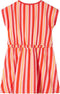 vidaXL-Kinderjurk-met-trekkoord-116-roze-en-rood