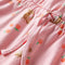 vidaXL-Kinderjurk-met-trekkoord-puppy's-en-fruitprint-104-lichtoranje