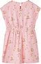 vidaXL-Kinderjurk-met-trekkoord-puppy's-en-fruitprint-128-lichtoranje