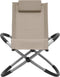 vidaXL - Kinderligbed - staal - taupe