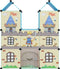 vidaXL - Kinderopbergmeubel - met - 8 - vakken - polypropeen - blauw